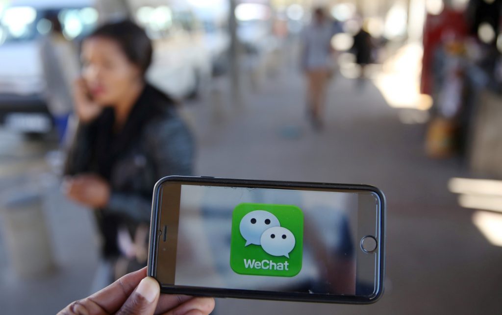 WeChat, an instant messenger or a digital hub? (Credit: WSJ)
